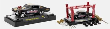 M2M-37000-67-C - Kit de modelo DODGE Charger Gasser 1966 negro en blíster
