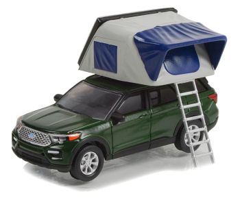 GREEN38030-F - FORD explorer limited 2022 de la serie THE GREAT OUTDOORS en blister