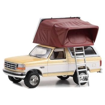 GREEN38050-F - 1996 FORD Bronco XLT beige de Serie GRANDES AIRE LIBRE en blíster