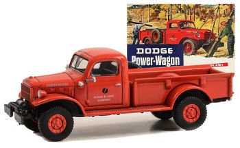 GREEN39130-A - DODGE power wagon 1945 de la serie VINTAGE AD CARS en blister