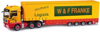 HER302883 - MAN TGX XXL 6x2 con remolque de 4 ejes W&F FRANKE