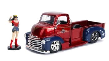 JAD30453 - Camioneta CHEVROLET Chevy COE de 1952 con Mujer MARAVILLA