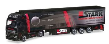 HER308380 - MERCEDES Actros Giga 4x2 con remolque 3 Ejes TRIO TRANS / STARK FAHRZ