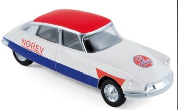 NOREV310603 - CITROËN DS 19 1958 Ciclista – Azul blanco y rojo