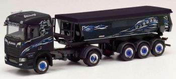 HER311991 - SCANIA CR20 4x2 con volquete de lona 3 ejes WAGNER