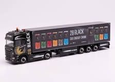 HER312509 - SCANIA CS20 4x2 con remolque frigorífico 28 NEGRO BEBIDA ENERGÉTICA
