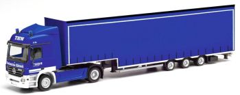 HER312608 - MERCEDES Actros 4x2 con remolque 3 Ejes THW