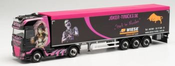HER313674 - DAF XF SSC 4x2 Trucker Babe Tamara con remolque de 3 ejes JOKER TRUCKS