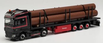 HER313773 - DAF XF SSC 4x2 con plataforma y carga MARTEN NOOTELMANN