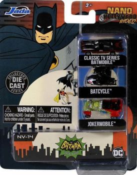 JAD31988 - 3 vehículos clásicos de Batman