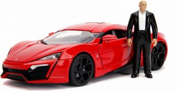 JAD31140 - LYKAN Hypersport con motores RÁPIDO Y FURIOSO con figura y luces
