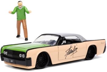 JAD32778 - LINCOLN cotinental 1963 con figura de Stan LEE