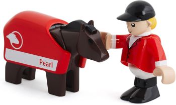 BRIO33793 - Jinete con su caballo