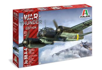 ITA35104 - Aeronave Junkers JU 88 A-4 WAR THUNDER para montar y pintar