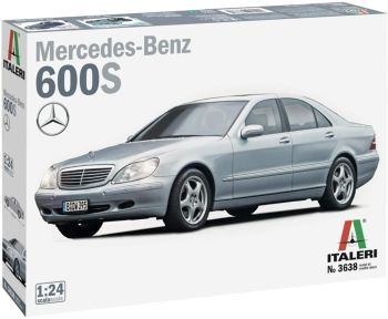 ITA3638 - MERCEDES 600 S para montar y pintar