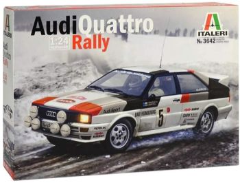 ITA3642 - AUDI Quattro Rally para montar y pintar