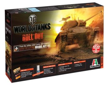 ITA36504 - Tanque M24 Chaffee WORLD OF TANKS para montar y pintar