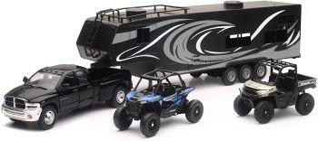 NEW37046 - Autocaravana con RANGER XP1000 y dos POLARIS RZR XP turbo