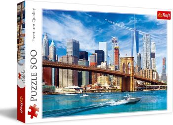 TRF37331 - Rompecabezas de 500 piezas Vista de Nueva York