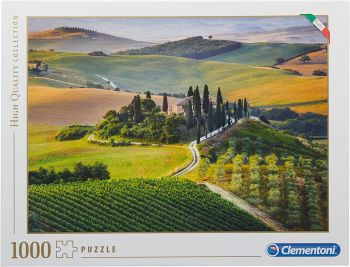 CLE39456 - Puzzle 1000 piezas Toscana - 69x50 cm