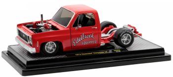 M2M-40100-HS02 - CHEVROLET Cheyenne 10 1976 rojo EQUIPADO CON EDELBROCK