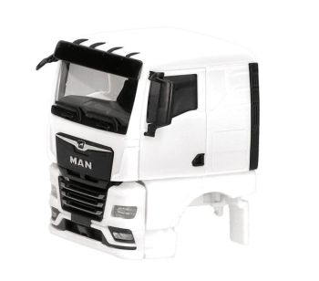 HER086363 - MAN TGX GN, cabina, blanco - 2 piezas para montar