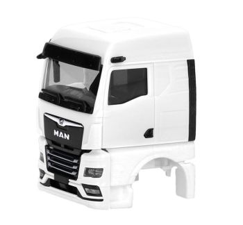 HER086370 - MAN TGX GM, cabina con cámara retrovisora, blanco - 2 piezas para montar