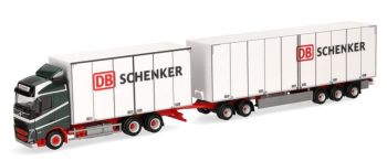 HER316163 - VOLVO FH GL 6x4 con dolly y remolque de 3 ejes DB SCHENKER