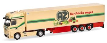 HER318938 - MERCEDES BENZ Actros L G 4x2 con remolque frigorífico de 3 ejes KEMPEN