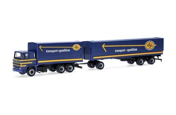 HER320719 - SCANIA 141 6x4 con caja y remolque de 1+2 ejes ASG