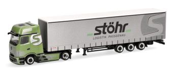 HER320955 - MERCEDES BENZ Actros L ProCab G 4x2 con remolque de 3 ejes STOHR LOGISTIK