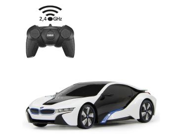 JAM404495 - BMW i8 blanco con cristales tintados - Radiocontrol