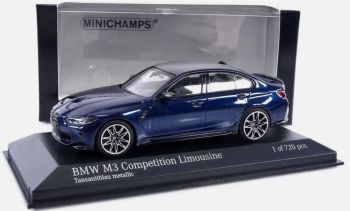MNC410020201 - BMW M3 competición 2020 Azul - Limitado a 720ex.