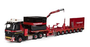 IMC410300 - MERCEDES-BENZ Arocs 6x4 con remolque de lastre de 7 ejes para LTM1650 MAMMOET