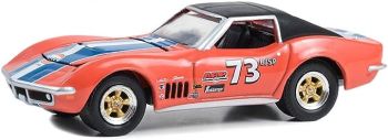 GREEN41135-B - 1969 coche rojo - CHEVROLET Corvette