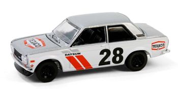 GREEN41165-C - NISSAN Datsun 510 Widebody 1970 TEXACO de la serie TEXACO en blíster