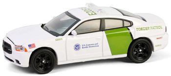 GREEN43035-D - DODGE Charger 2014 Servicio de Aduanas de los Estados Unidos de la serie HOT PURSUIT en blíster