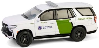 GREEN43035-F - CHEVROLET Tahoe 2023 Servicio de Aduanas de los Estados Unidos de la serie HOT PURSUIT en blíster