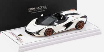 TSM430832 - LAMBORGHINI Sian Roadster 2020 Blanco