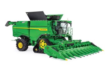 ERT45990 - JOHN DEERE S7 900 Cosechadora con 2 Cabezales de Orugas - Colección Prestige