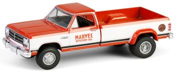 GREEN46160-B - DODGE Ram Dually 1989 - Aceite misterioso MARVEL de la serie DUALLY DRIVERS, en blíster: