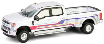 GREEN46160-D - FORD F-350 Lariat Dually Custom 2019 de la serie DUALLY DRIVERS, en blíster: