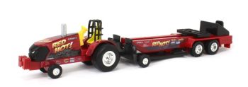 ERT47620 - ¡Case IH Magnum tirando con remolque RED HOT!