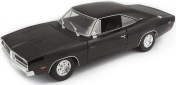 MST31387BL - Dodge Charger R/T de 1969 negro