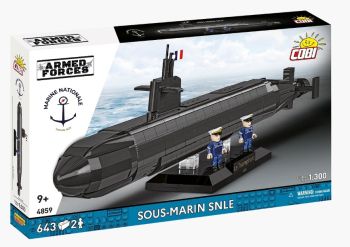 COB4859 - Submarino Le Triomphant - 643 piezas