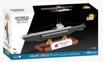 COB4861 - Submarino clase U HNoMS Uredd P-41 - 142 piezas