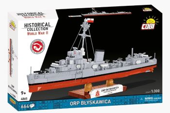 COB4865 - Destructor ORP Blyskawica - 664 piezas