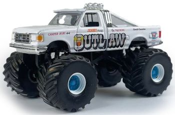 GREEN49160-C - FORD F-150 1988 Monster truck - JERSEY OUTLAW de la serie KINGS OF CRUNCH en blíster