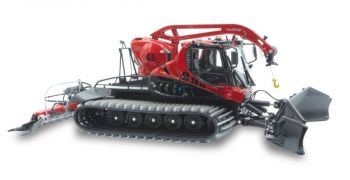 JC4960 - Máquina pisanieves PISTENBULLY de 800 W con cabrestante y marcas negras.