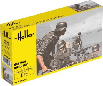 HEL49605 - Infantería alemana para ensamblar y pintar
